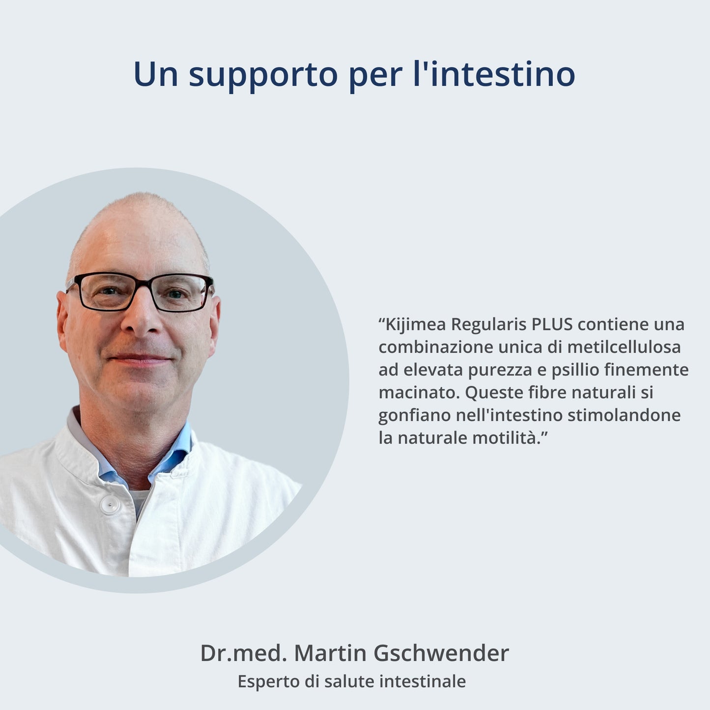 Riassunto della quotazione degli esperti per il prodotto Kijimea Regularis Plus