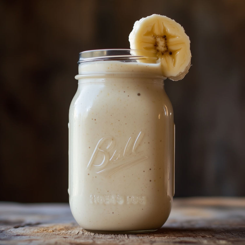 Frullato di banana e kefir