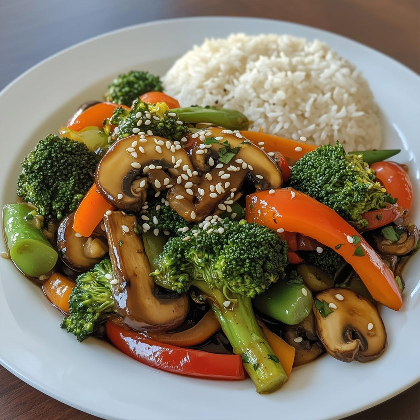 Padellata di verdure asiatiche