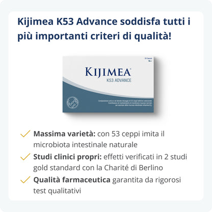 Vantaggi Kijimea K53 Advance